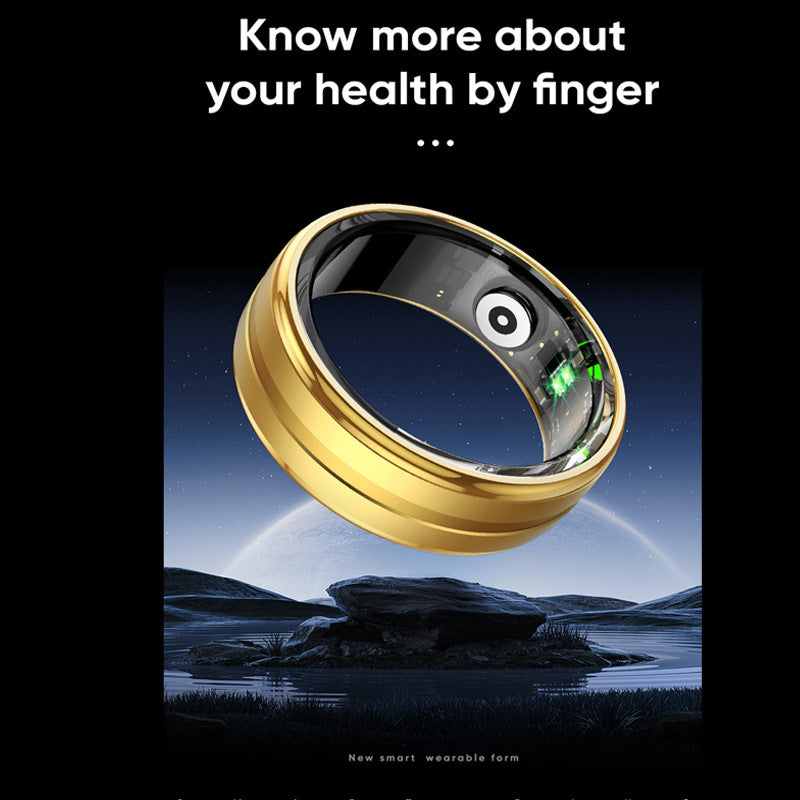 Smart Ronex Ring – Heart Rate, Blood Oxygen & Sleep Monitor